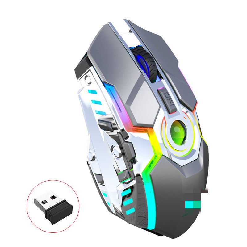 Transform Your Workspace with the Wireless Mouse Rechargeable Office Lighting